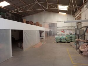 Interior da Unidade Industrial Corticeira
