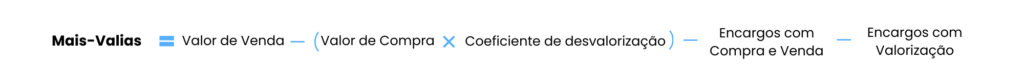 Fórmula para o Cálculo de Mais-Valias